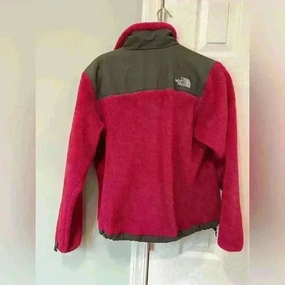 Women’s Small The North Face Denali Coat Purple and dark gray EUC - Picture 2 of 4